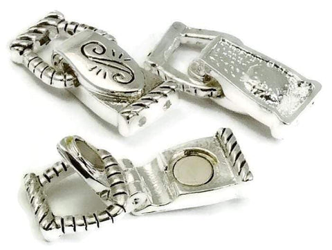 Silver-Plated Neodymium Magnetic Clasp | Jewelry Making Supplies – Access  Possibilities